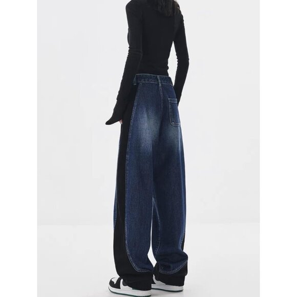 Women Wide Leg Sweatpants High Waisted Baggy Lounge Pants Pockets - Picture 5 of 5